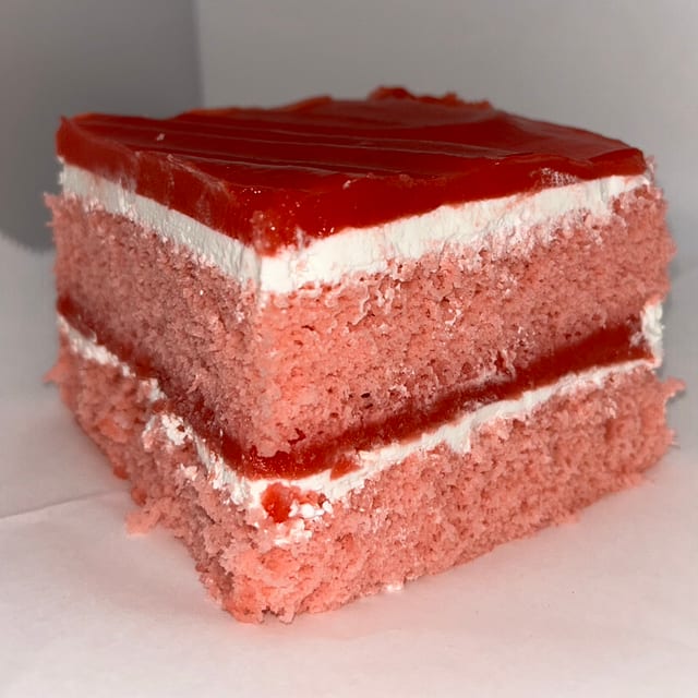 Guava Cake Slice.