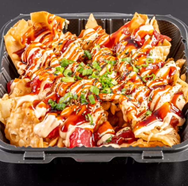 Poke Nachos (Shoyu).