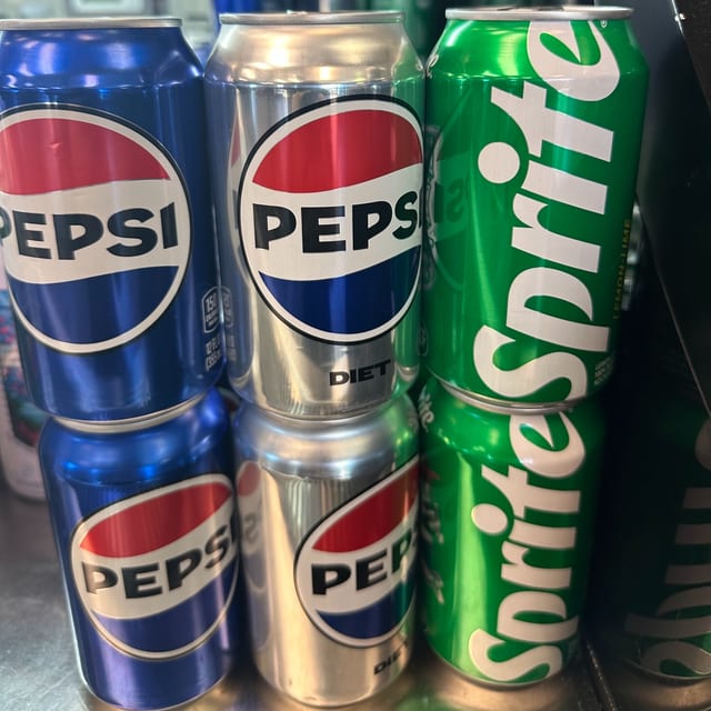 Canned Soda..