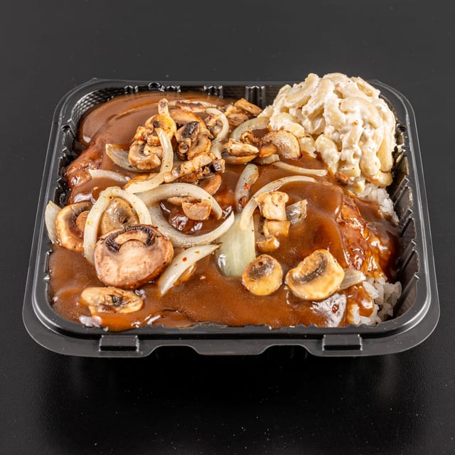 Hamburger Steak.