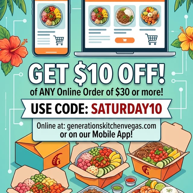 Generations Online Saturday Feast