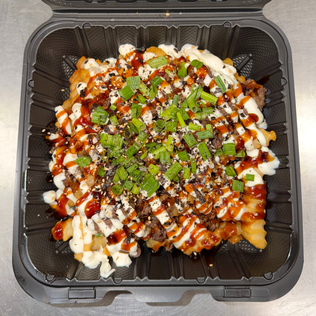 Teri Beef Fries.