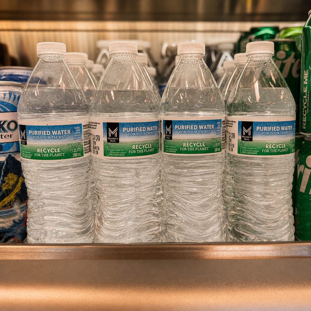Bottled Water.